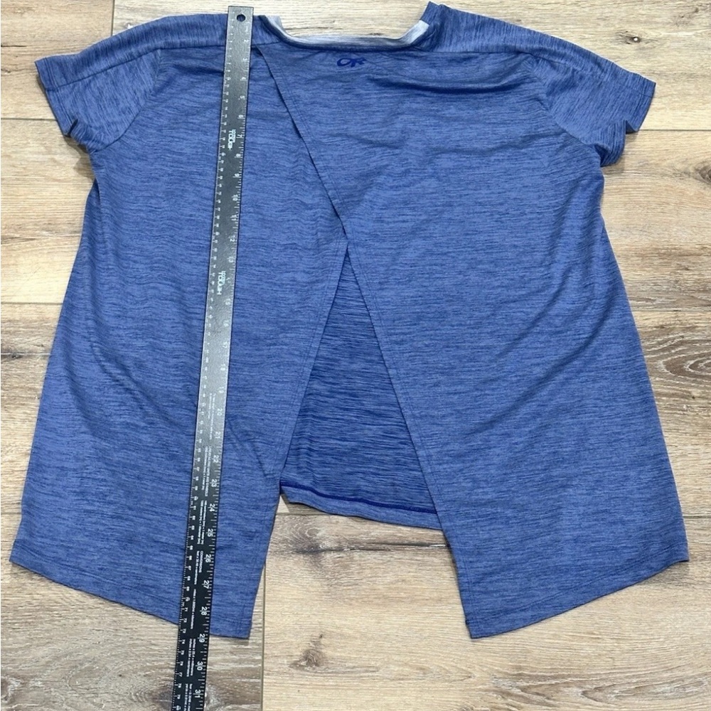 Outdoor Research Women's Chain Reaction Tee Size Medium Blue (sty V064) - Picture 4 of 6